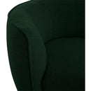  Manufacturer Color_Green -- Hilton Green Boucle Fabric Upholstered Chaise Lounge IMAGE 8