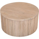  Meridian Oakhill Natural Oak Wood Coffee Table IMAGE 4