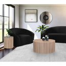  Meridian Oakhill Natural Oak Wood End / Side Table IMAGE 4