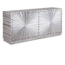  Meridian Silverton Silver Wood Sideboard / Buffet IMAGE 1