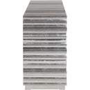  Meridian Silverton Silver Wood Sideboard / Buffet IMAGE 5