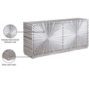 Meridian Silverton Silver Sideboard/Buffet IMAGE 8