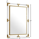 Meridian Ghost Gold Mirror IMAGE 6