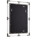 Meridian Ghost Chrome Acrylic And Metal Frame Mirror IMAGE 4
