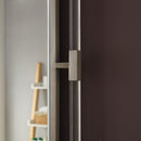  Meridian Ghost Chrome Acrylic And Metal Frame Mirror IMAGE 5