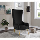 Manufacturer Color_Black -- Meridian Alexander Stationary Fabric Accent Chair IMAGE 2