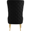  Manufacturer Color_Black -- Meridian Alexander Stationary Fabric Accent Chair IMAGE 3