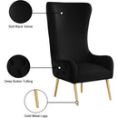  Manufacturer Color_Black -- Meridian Alexander Stationary Fabric Accent Chair IMAGE 8