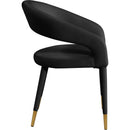  Color_Black/ Gold -- Meridian Destiny Dining Chair IMAGE 5