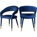 Meridian Destiny Dining Chair 537Navy-C IMAGE 1