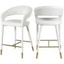 Meridian Destiny Counter Height Stool 540Cream-C IMAGE 1