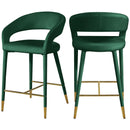 Meridian Destiny Counter Height Stool 540Green-C IMAGE 1