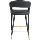  Color_Black/ Gold -- Meridian Destiny Counter Height Stool IMAGE 3
