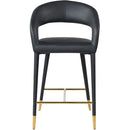  Color_Black/ Gold -- Meridian Destiny Counter Height Stool IMAGE 4