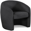 Manufacturer Color_Black -- Meridian Acadia Stationary Fabric Accent Chair IMAGE 1
