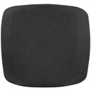 Manufacturer Color_Black -- Meridian Acadia Stationary Fabric Accent Chair IMAGE 3