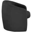  Manufacturer Color_Black -- Meridian Acadia Stationary Fabric Accent Chair IMAGE 5
