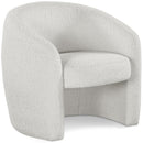  Manufacturer Color_Cream -- Acadia Cream Boucle Fabric Upholstered Accent Chair IMAGE 1