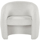  Manufacturer Color_Cream -- Acadia Cream Boucle Fabric Upholstered Accent Chair IMAGE 4