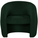  Manufacturer Color_Green -- Acadia Green Boucle Fabric Upholstered Accent Chair IMAGE 4