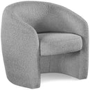  Manufacturer Color_Grey -- Acadia Grey Boucle Fabric Upholstered Accent Chair IMAGE 1