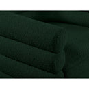  Manufacturer Color_Green -- Tessa Green Boucle Fabric Upholstered Swivel Accent Chair IMAGE 6