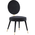  Color_Black/ Brass -- Meridian Brandy Dining Chair IMAGE 1