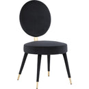  Color_Black/ Brass -- Meridian Brandy Dining Chair IMAGE 1
