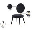 Color_Black/ Brass -- Meridian Brandy Dining Chair IMAGE 7