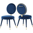 Meridian Brandy Dining Chair 580Navy-C IMAGE 1