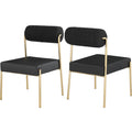 Meridian Carly Dining Chair 586Black-C IMAGE 1