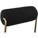  Color_Black/ Brass -- Meridian Carly Dining Chair IMAGE 6