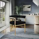  Color_Black/ Brass -- Meridian Marcello Chair IMAGE 2