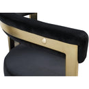  Color_Black/ Brass -- Meridian Marcello Chair IMAGE 5