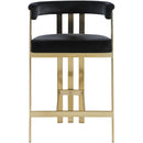 Color_Black/ Brass -- Meridian Marcello Counter Height Stool IMAGE 3