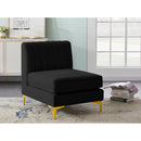  Manufacturer Color_Black -- Meridian Alina Stationary Fabric Chair IMAGE 3