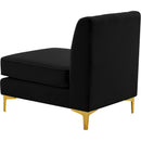 Manufacturer Color_Black -- Meridian Alina Stationary Fabric Chair IMAGE 5