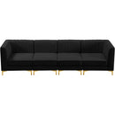  Manufacturer Color_Black -- Meridian Alina Stationary Fabric Sofa IMAGE 7