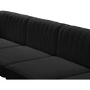  Manufacturer Color_Black -- Meridian Alina Fabric 6 pc Sectional IMAGE 8