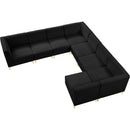  Manufacturer Color_Black -- Meridian Alina Fabric 8 pc Sectional IMAGE 8
