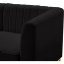  Manufacturer Color_Black -- Meridian Alina Fabric 8 pc Sectional IMAGE 9