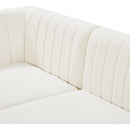 Manufacturer Color_Cream -- Alina 116.5" Cream Velvet Upholstered 8 pc Modular Sectional IMAGE 15