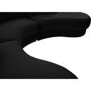  Manufacturer Color_Black -- Meridian Rosa Fabric 3 pc Sectional IMAGE 10
