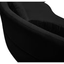  Manufacturer Color_Black -- Meridian Vivacious Fabric 3 pc Sectional IMAGE 17