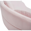  Manufacturer Color_Pink -- Vivacious 169" Pink Velvet Upholstered 3 pc Sectional IMAGE 17