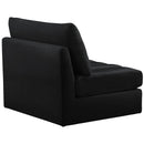  Manufacturer Color_Black -- Meridian Jacob Stationary Fabric Chair IMAGE 3