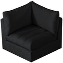  Manufacturer Color_Black -- Meridian Jacob Stationary Fabric Chair IMAGE 4