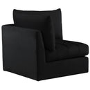  Manufacturer Color_Black -- Meridian Jacob Stationary Fabric Chair IMAGE 7