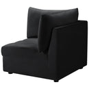  Manufacturer Color_Black -- Meridian Jacob Stationary Fabric Chair IMAGE 8