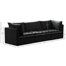  Manufacturer Color_Black -- Meridian Jacob Stationary Fabric Sofa IMAGE 10